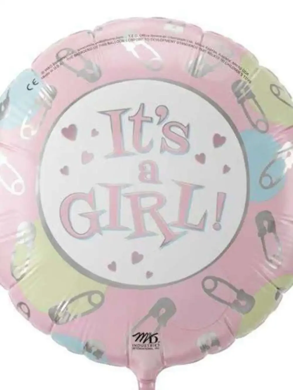 LOT 3 PACK NEW AMSCAN LT PINK METALLIC STAR BALLOON WEIGHT 4